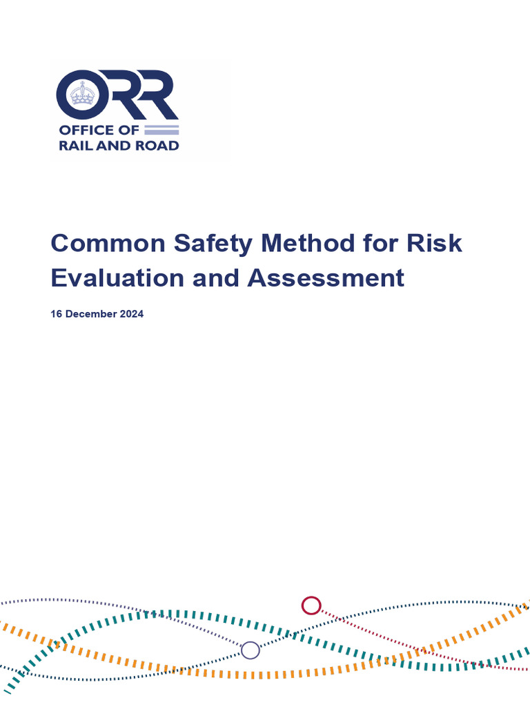 Common Safety Method For Risk Evaluation and Assessment | PDF | Risk ...