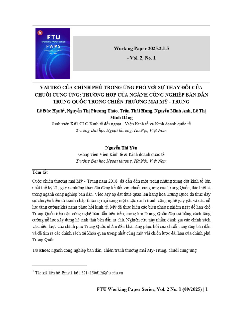 FWPS Vol 2 No 1 Paper 5 | PDF