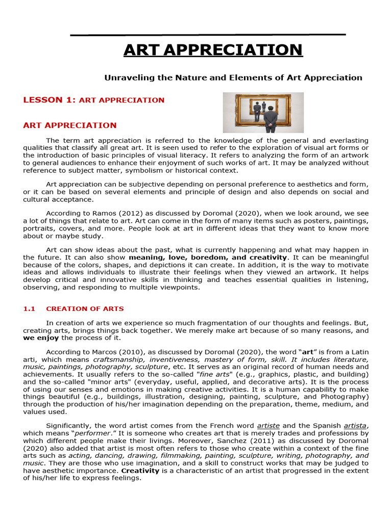 Art App Midterm Handout | PDF | Composition (Visual Arts) | Yarn