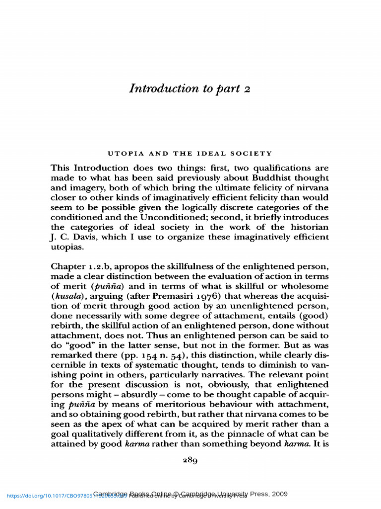 Introduction To Part 2 Utopia and The Ideal Society | PDF | Nirvana ...