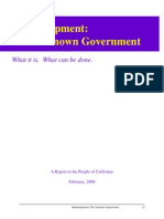 Redevelopment: The Unknown Government: What It Is. What Can Be Done