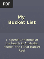 Download My Bucket List by alegnayeldud166 SN9888480 doc pdf