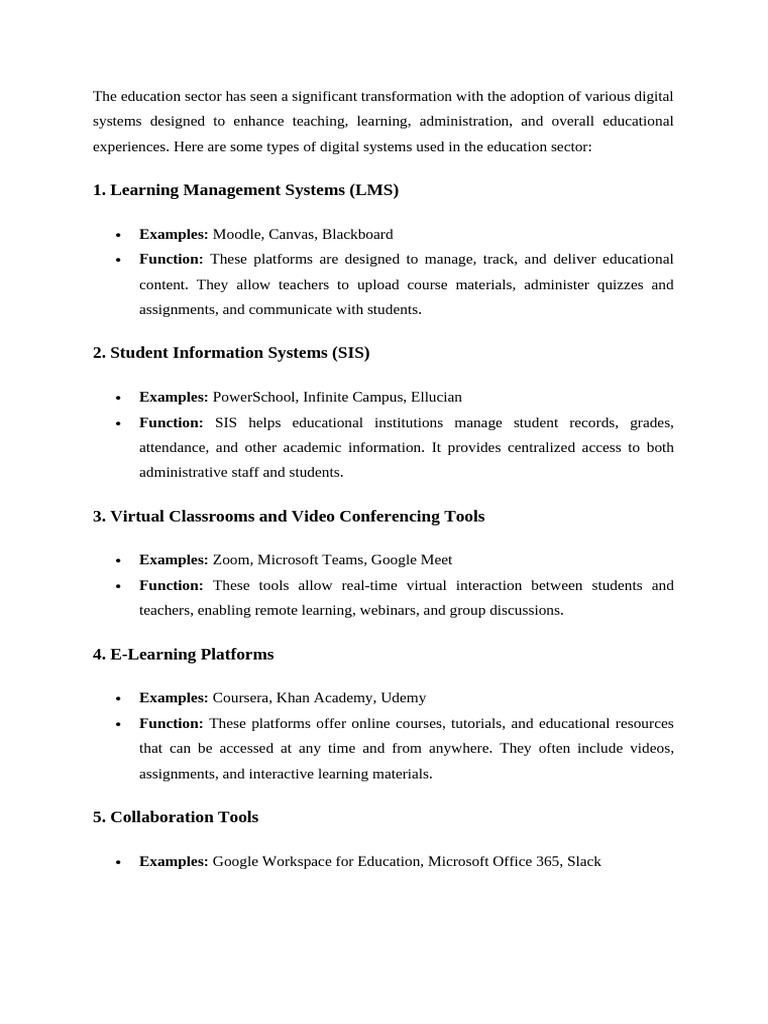 Dig Tal System | PDF | Educational Technology | Distance Education