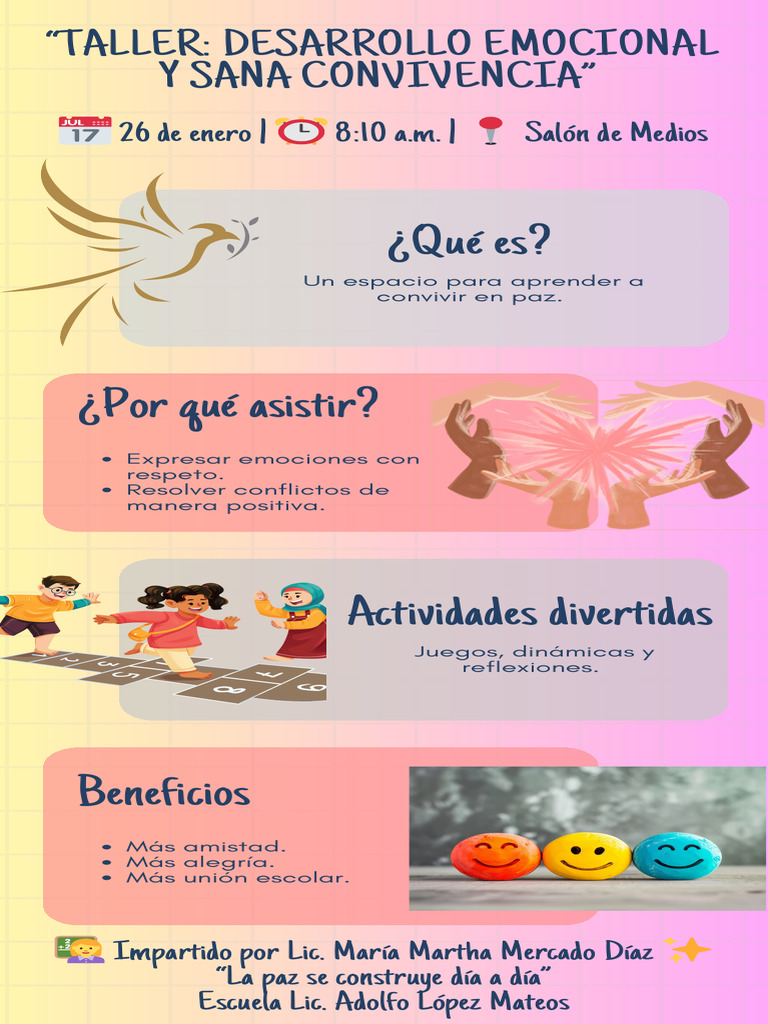Taller Desarrollo Emocional y Sana Convivencia | PDF