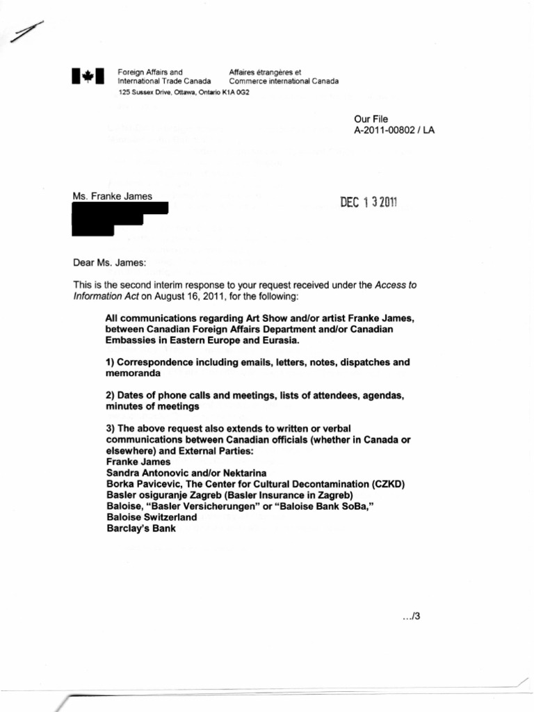 DFAIT Cover166-213 Dec2011OCR | PDF | Diplomacy | International Relations