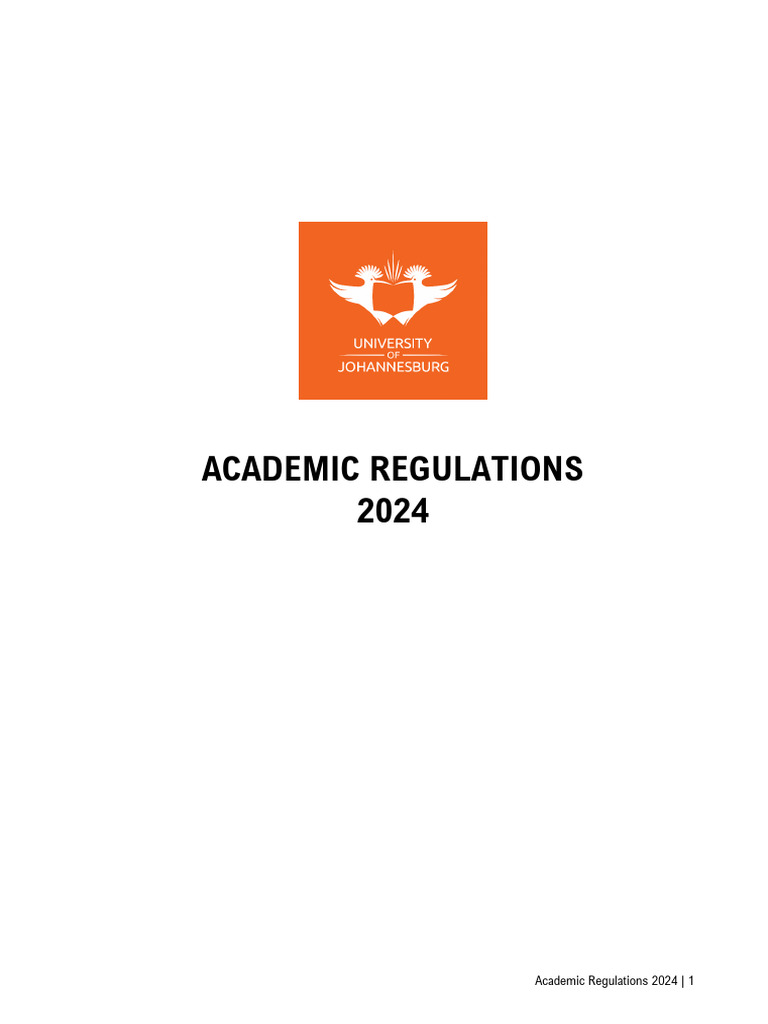 Academic Regulations 2024 Final 1 Dec 2023 | PDF | Educational ...
