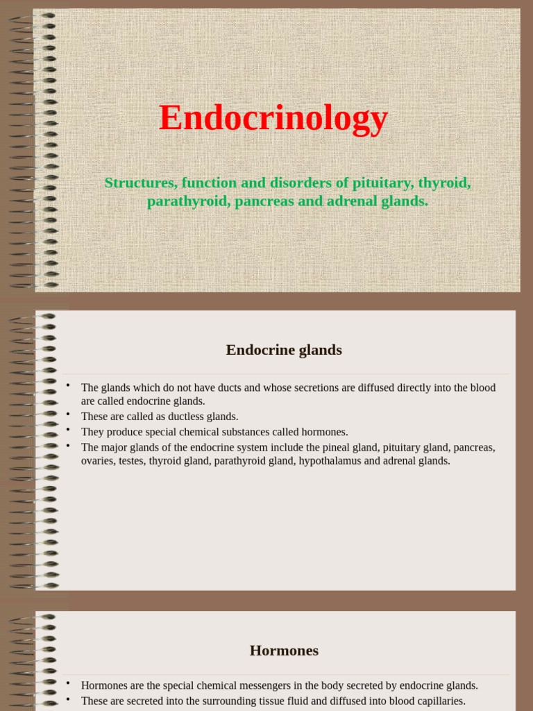 Unit 3g Endocrinology | PDF | Endocrine System | Adrenal Gland