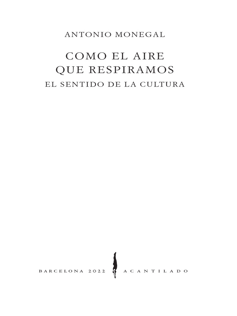 Extracto Como El Aire Que Respiramos | PDF | Humanidades | Educación en ...