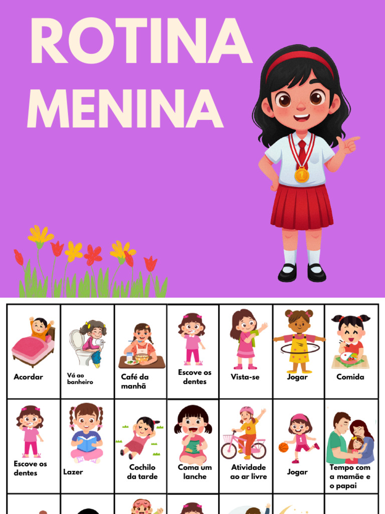 Rotina Menina | PDF | Alimentos