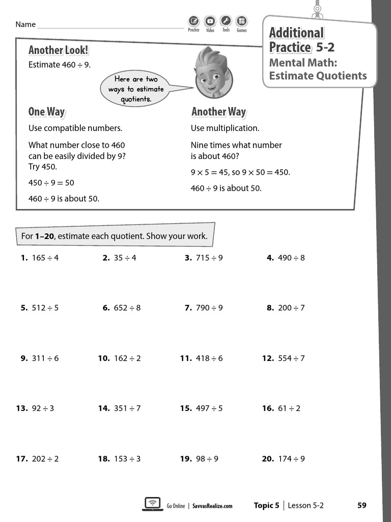5-2 - Printable Additional Practice | PDF | Chess Openings | Chess Theory