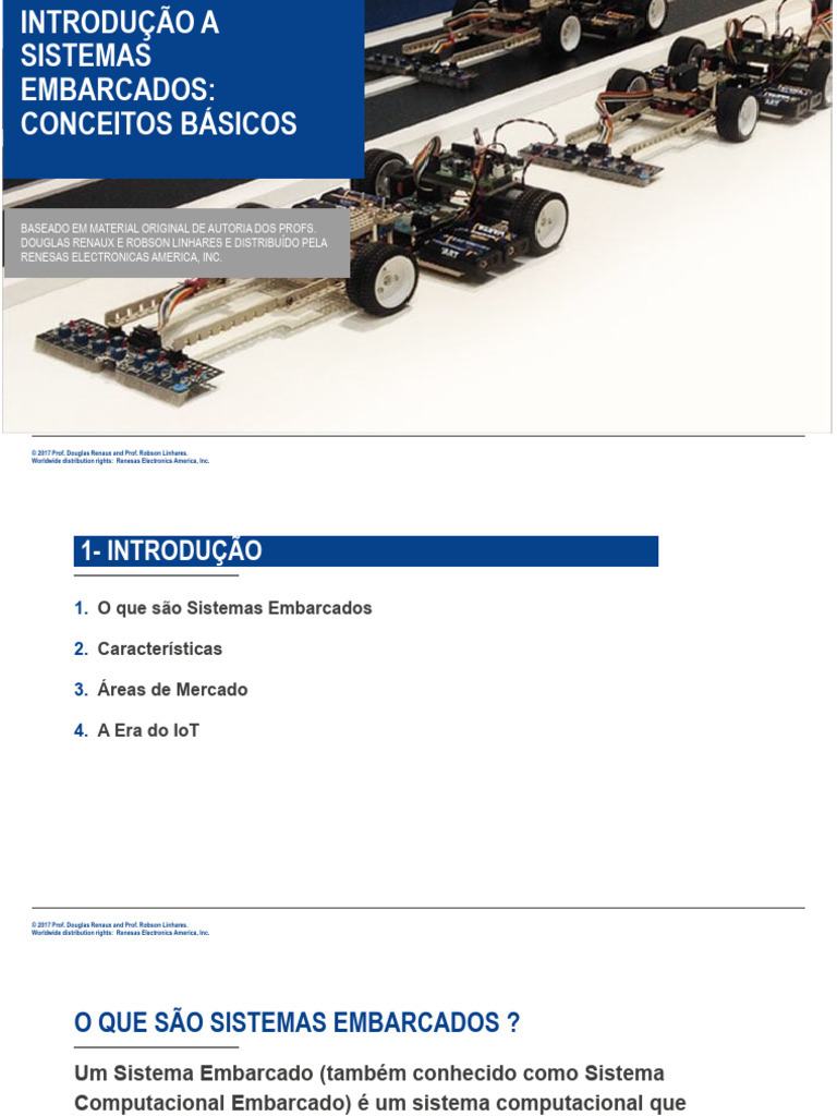 Sistemas Embarcados | PDF | Sistema em um chip (SoC) | Sistema embarcado