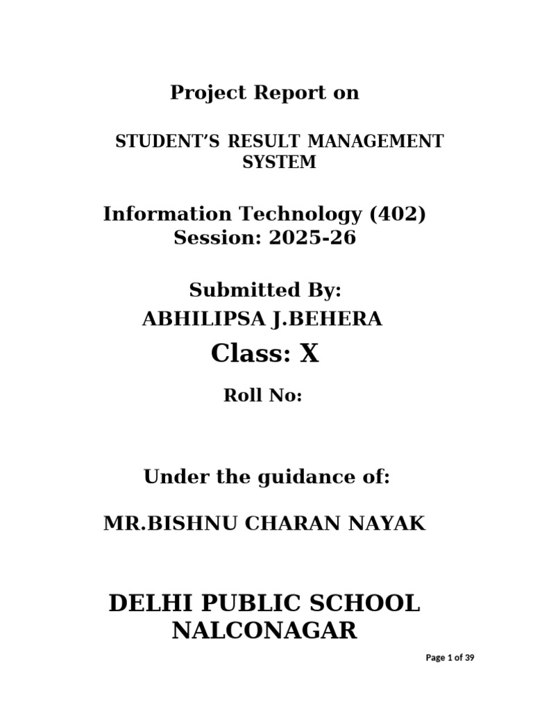 PRJ It | PDF | Databases | Information Technology