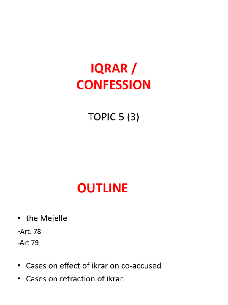 5 - IQRAR Part 3-Mejella and Cases For Iqrar Latest PDF | PDF ...
