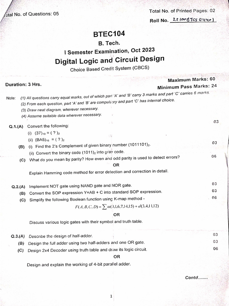 DLCD Special Exam | PDF