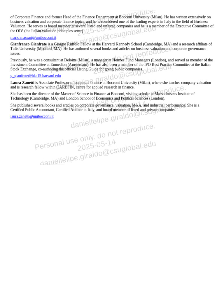 Chapter1 FIN333 | PDF | Discounted Cash Flow | Valuation (Finance)
