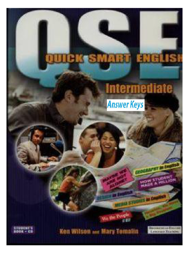 QSE (Quick Smart English) Lntermediate - Answer Keys (Wilson Ken ...