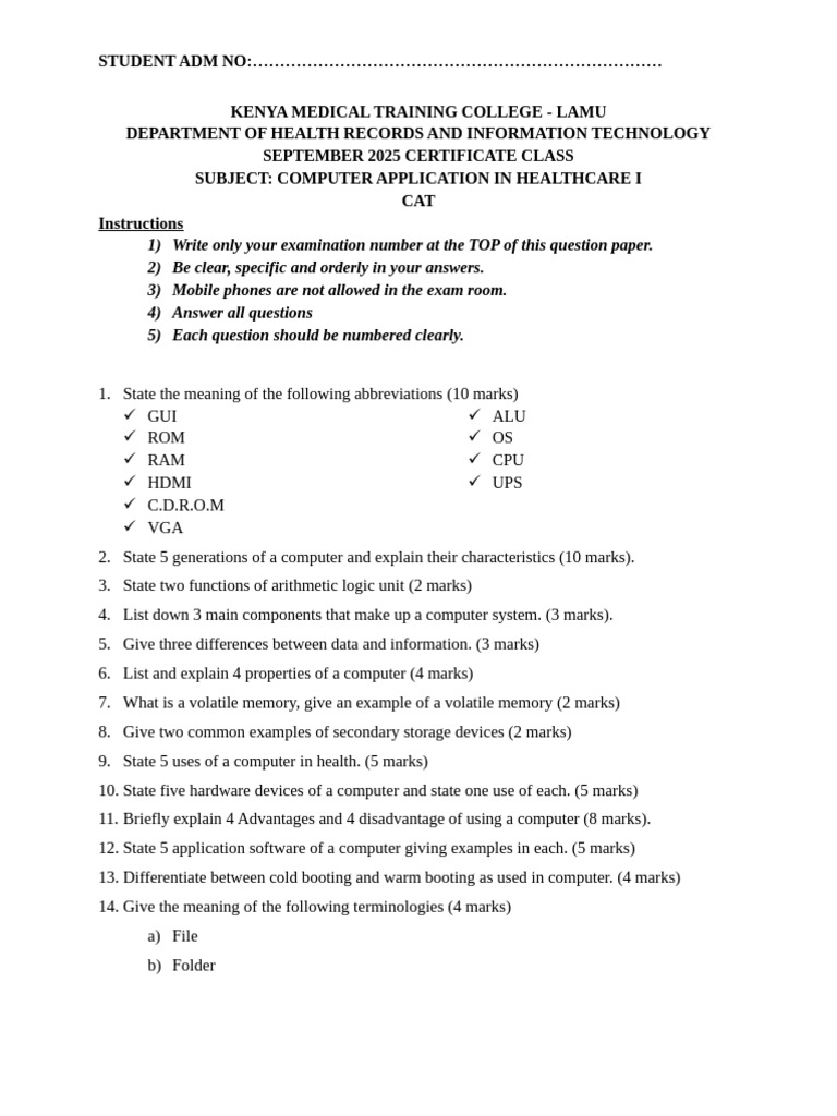 Computer Cert Cat | PDF