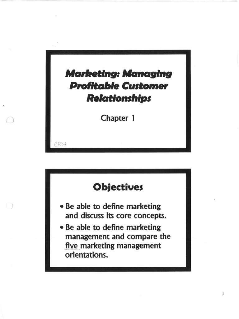 Marketing Notes | PDF