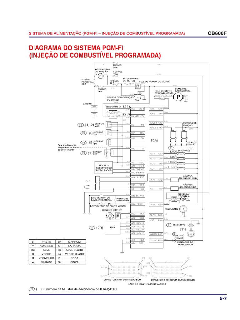 Diagrama PGM-FI PDF | PDF