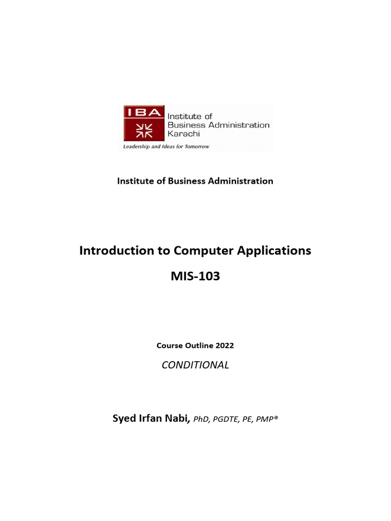 ICA Outline F22 Ver 1.0 | PDF | Learning