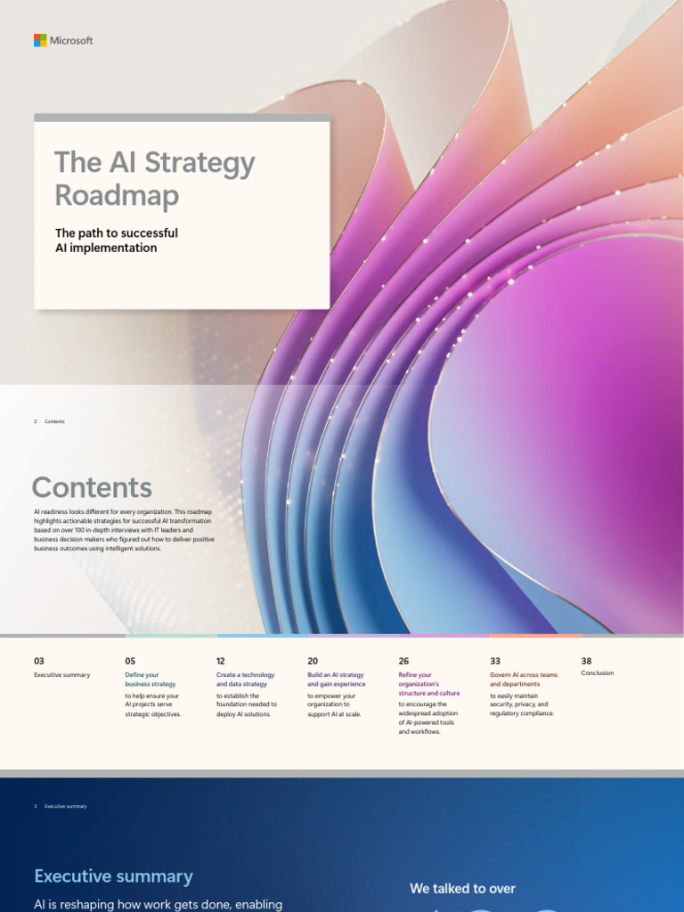 AI Strategy Roadmap 1767751003 | PDF | Artificial Intelligence ...