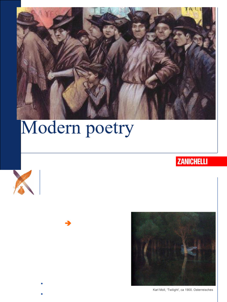 Modern Poetry 1 | PDF | Poetry
