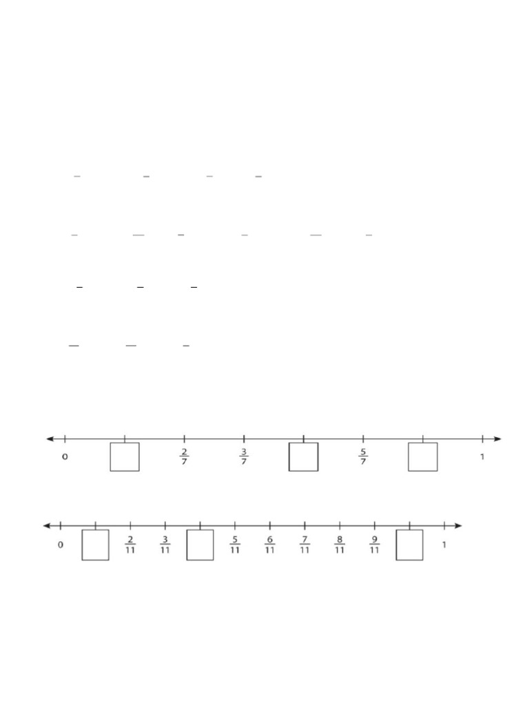 Fraction Worksheet 115536 | PDF