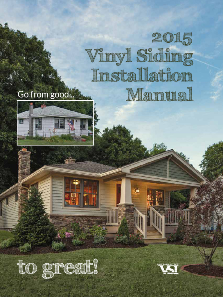 2015 Vinyl Siding Installation Manual | PDF | Polyvinyl Chloride ...