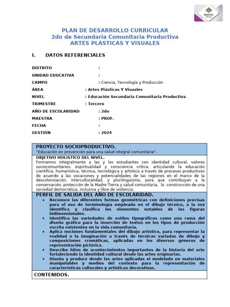 PDC - Art - 2do Sec | PDF | Diseño | Escultura