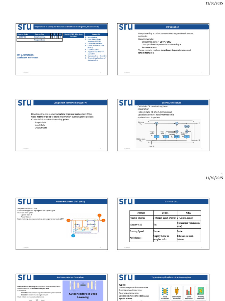 DL Notes | PDF | Image Segmentation | Artificial Intelligence