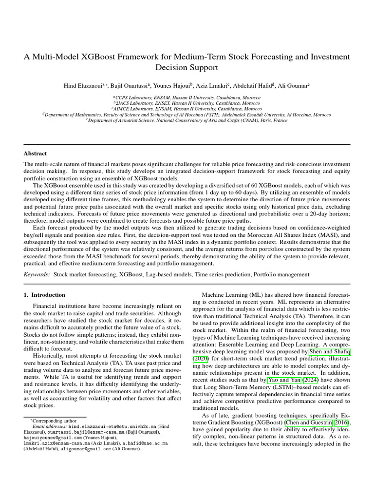 Machine Learning For Finance | PDF | Forecasting | Machine Learning
