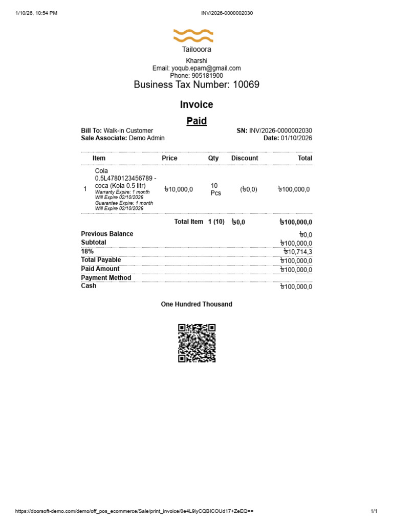 Inv 2026-0000002030 | PDF