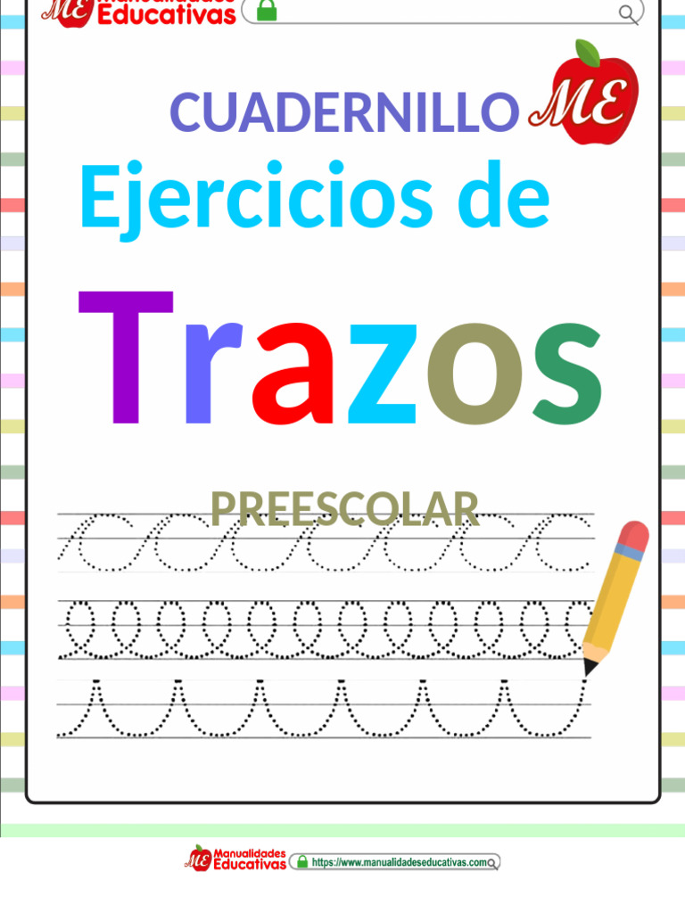 Ejercicio de Trazos Para Preescolar 2 | PDF