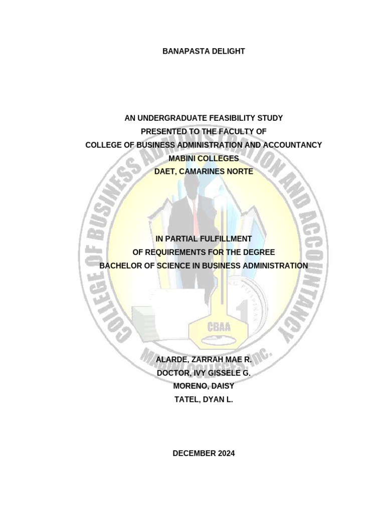 Title Page Final | PDF