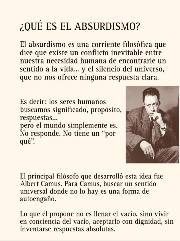 El Absurdismo | PDF