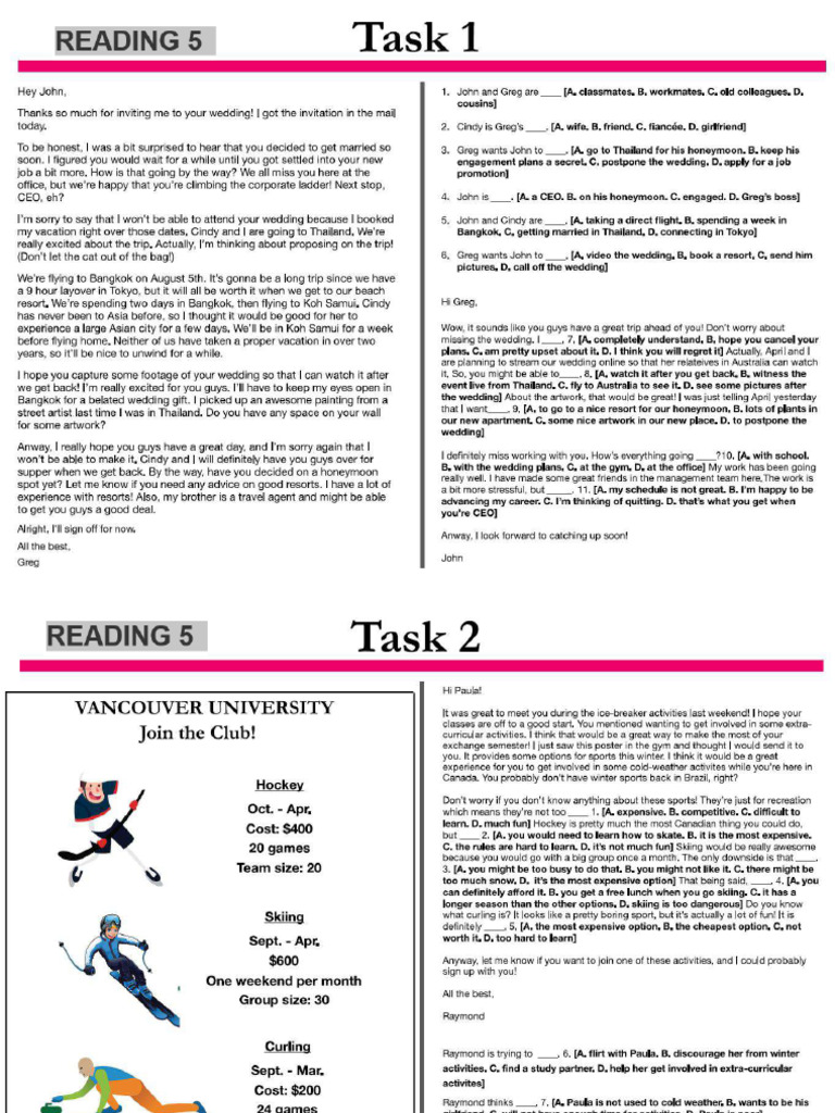 Celpip Reading#5 | PDF