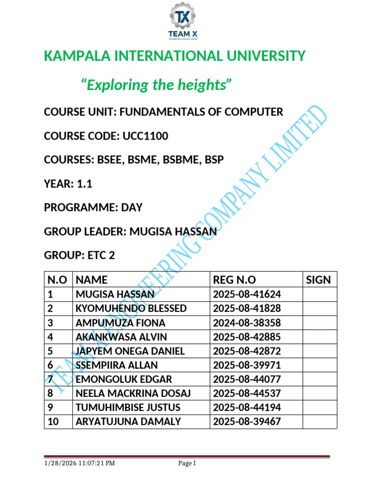 Group ETC 2 | PDF | Safety | Engineering