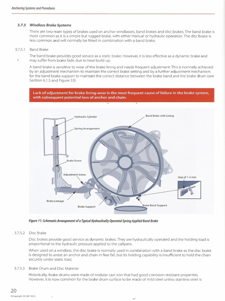 Windlass Brake Systems | PDF