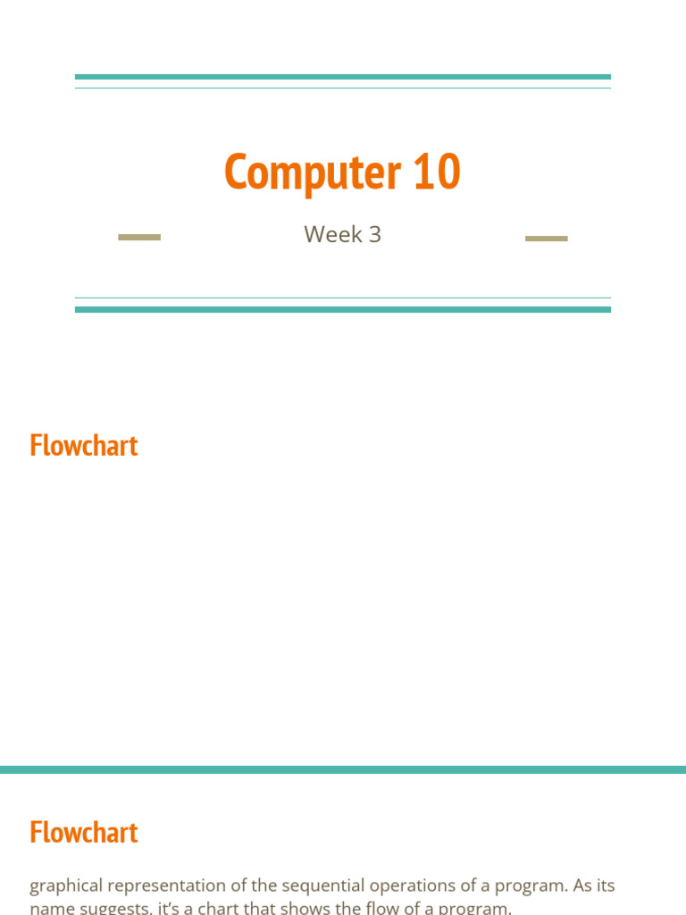 Copy of Week 3 | PDF | Control Flow | Logic