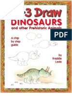 1-2-3 Draw Dinosaurs and Other Prehistoric Animals