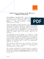 Nota de Prensa 4g Lte v2