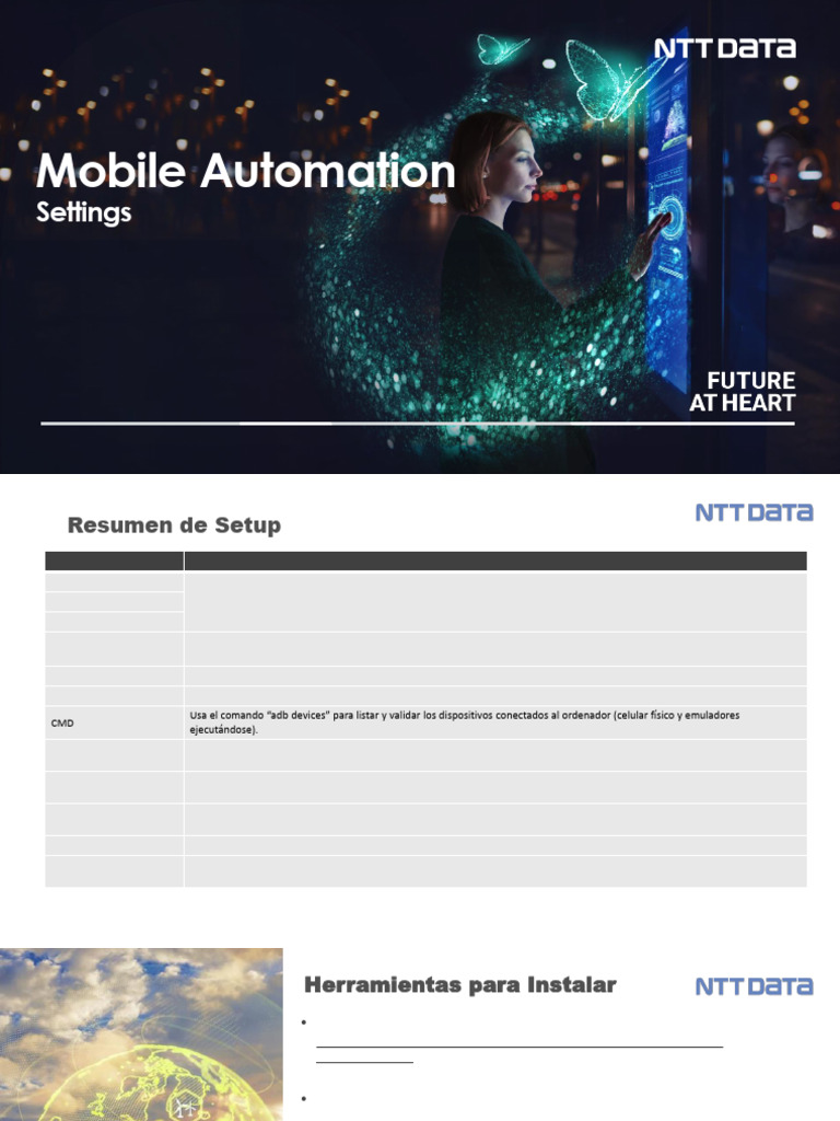 Mobile Automation Settings | PDF | Android (sistema operativo) | Software