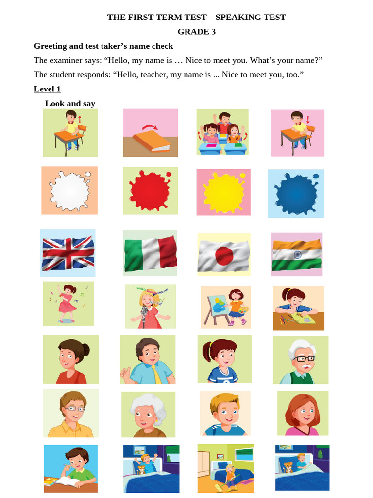 English 3 - Speaking Skill | PDF