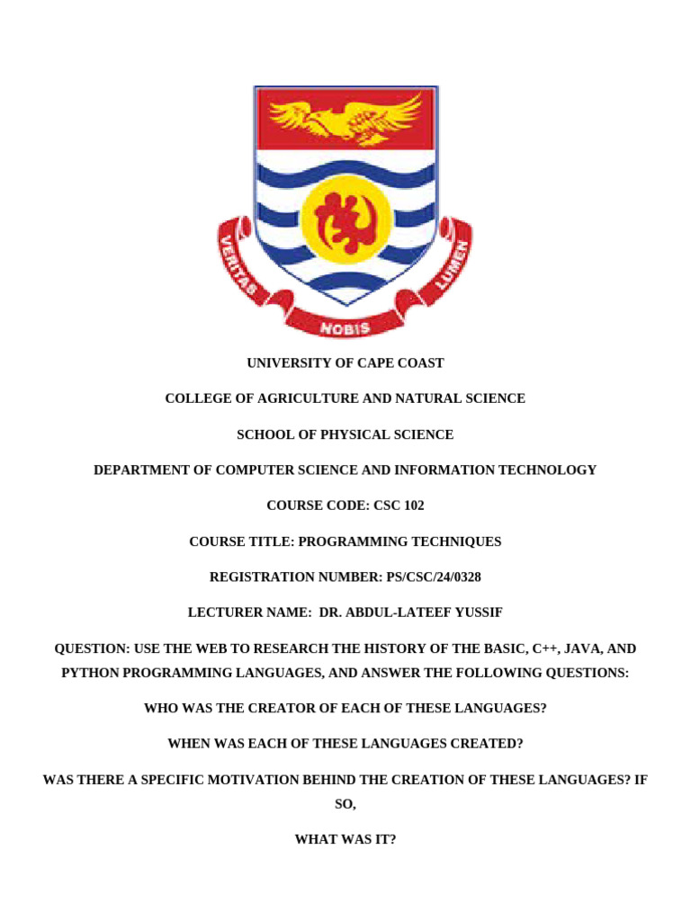 Sample Cover Page | PDF