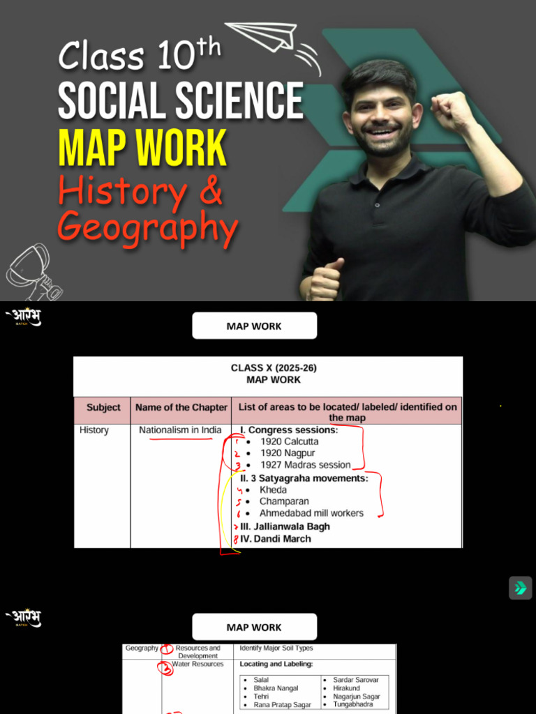 Al Chapters Complete Map Work | PDF