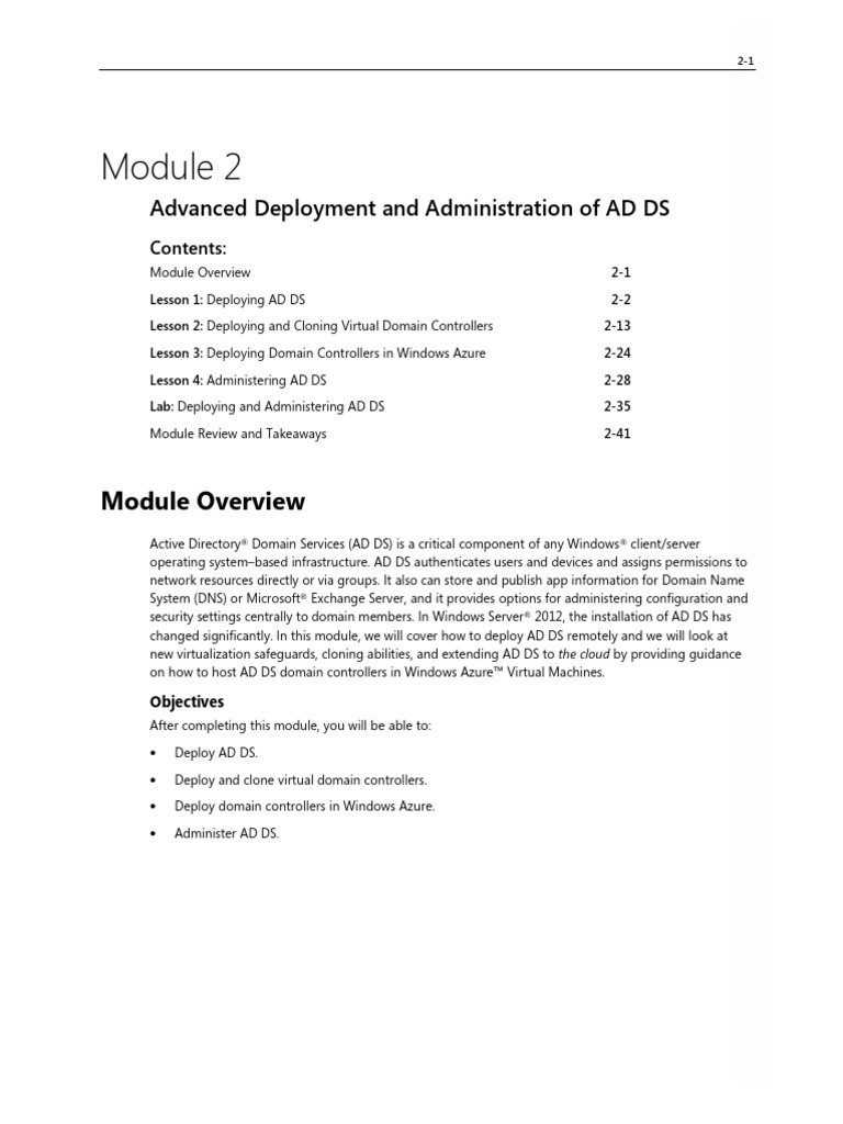 Lab 51 | PDF | Active Directory | Hyper V
