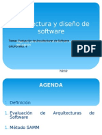 Evaluación de Arquitectura de Software Ver 1