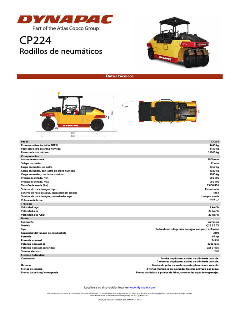 Rodillos Neumaticos 1011 | PDF | Coche | Vehículos terrestres