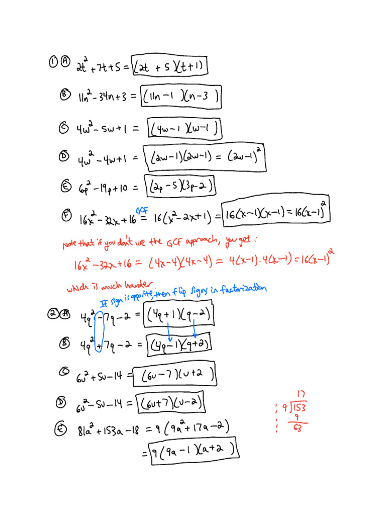 Math 2 HW24 Solutions | PDF