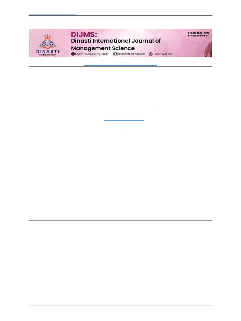 The Influence of Product Quality Price and Promoti | PDF | Regression ...